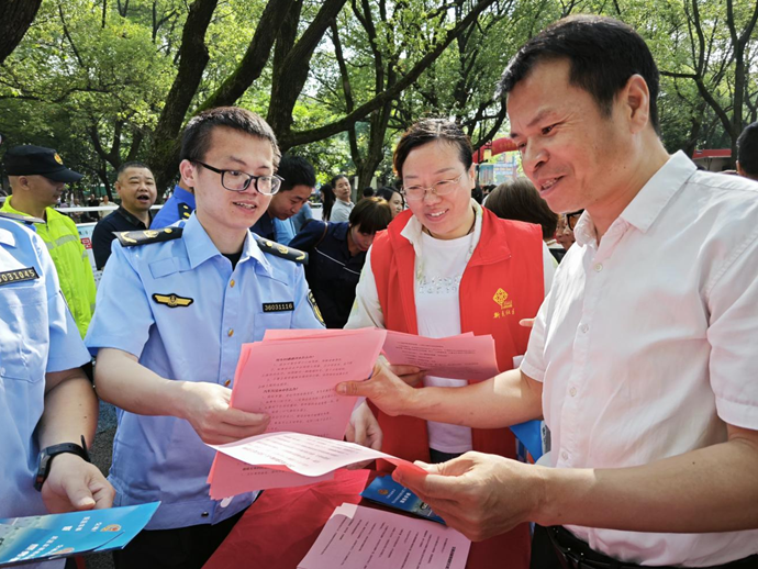 活动现场 （傅海红 摄）